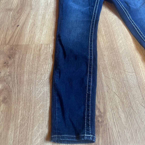 NWT True Religion Jennie Curvy Mid Rise Super Skinny Jeans - Picture 2 of 8